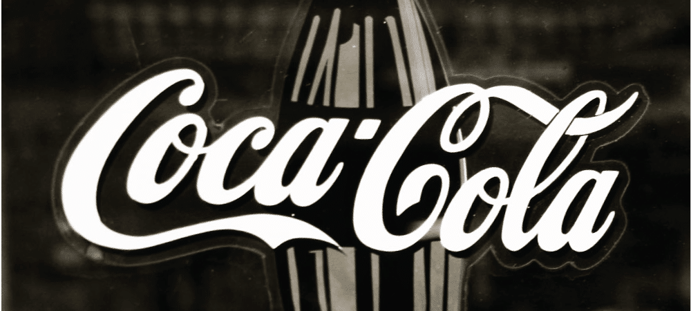coca-cola branding
