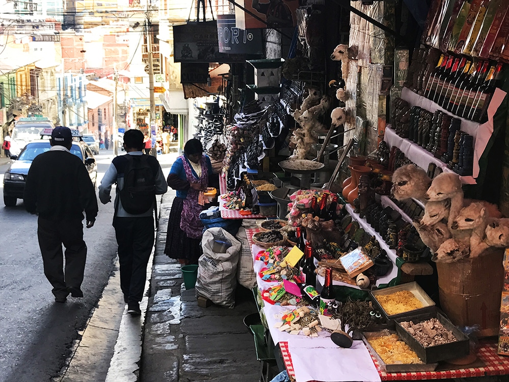 Witches' Market in La Paz