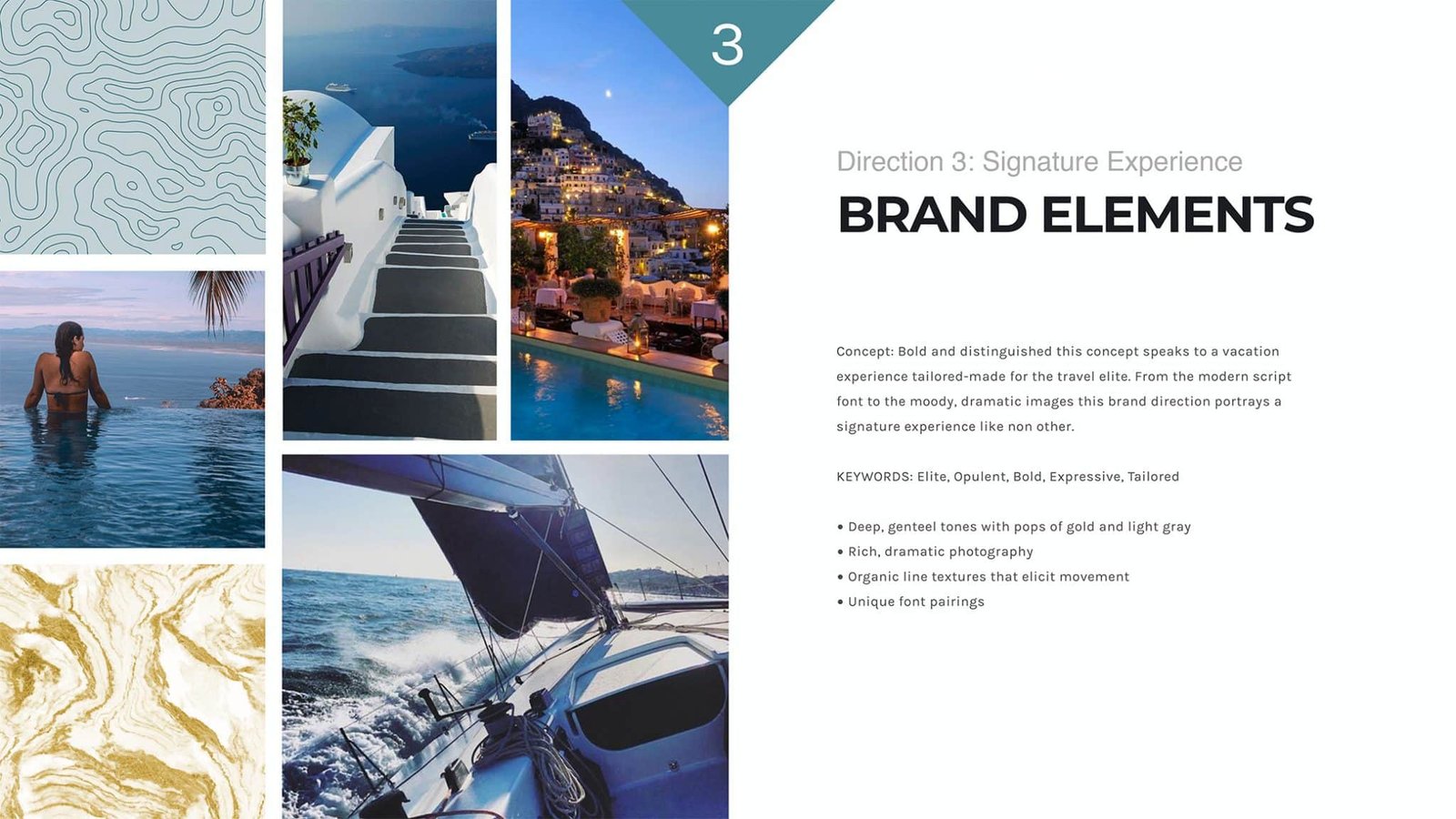 Luxury travel website design Zig Travel | Crème de Mint Miami