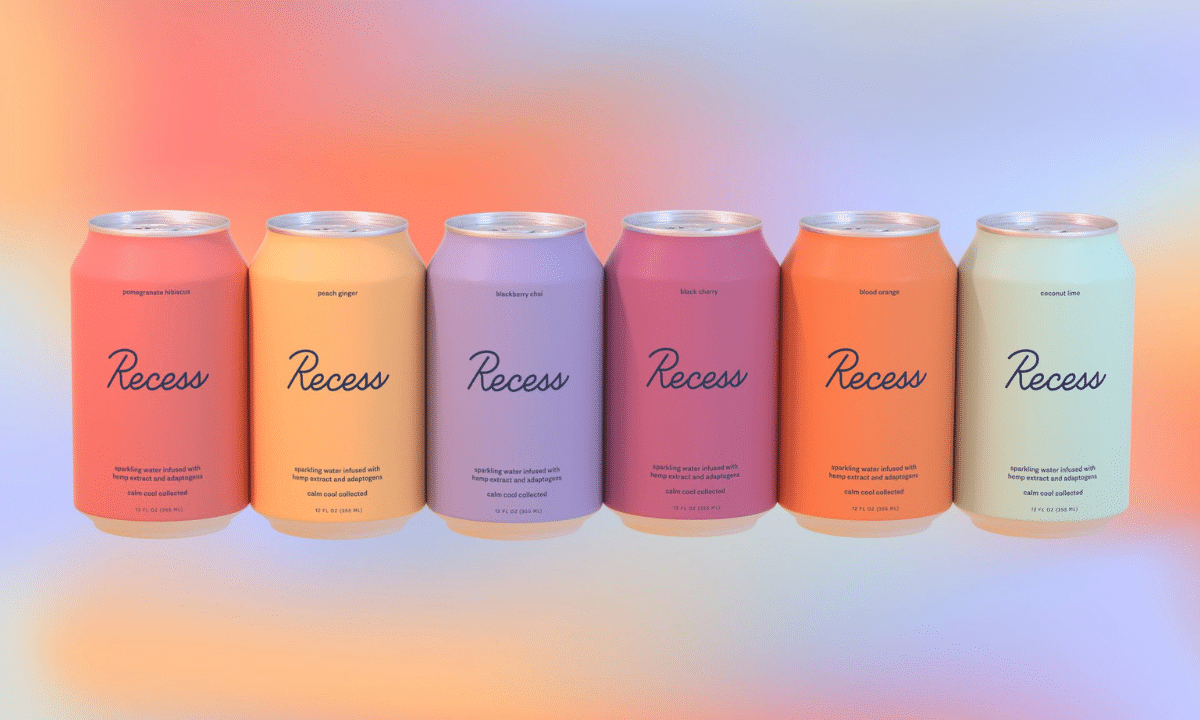 Functional beverage brands including Recess, a New York-based functional soda.