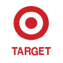 Products sold in Target logo